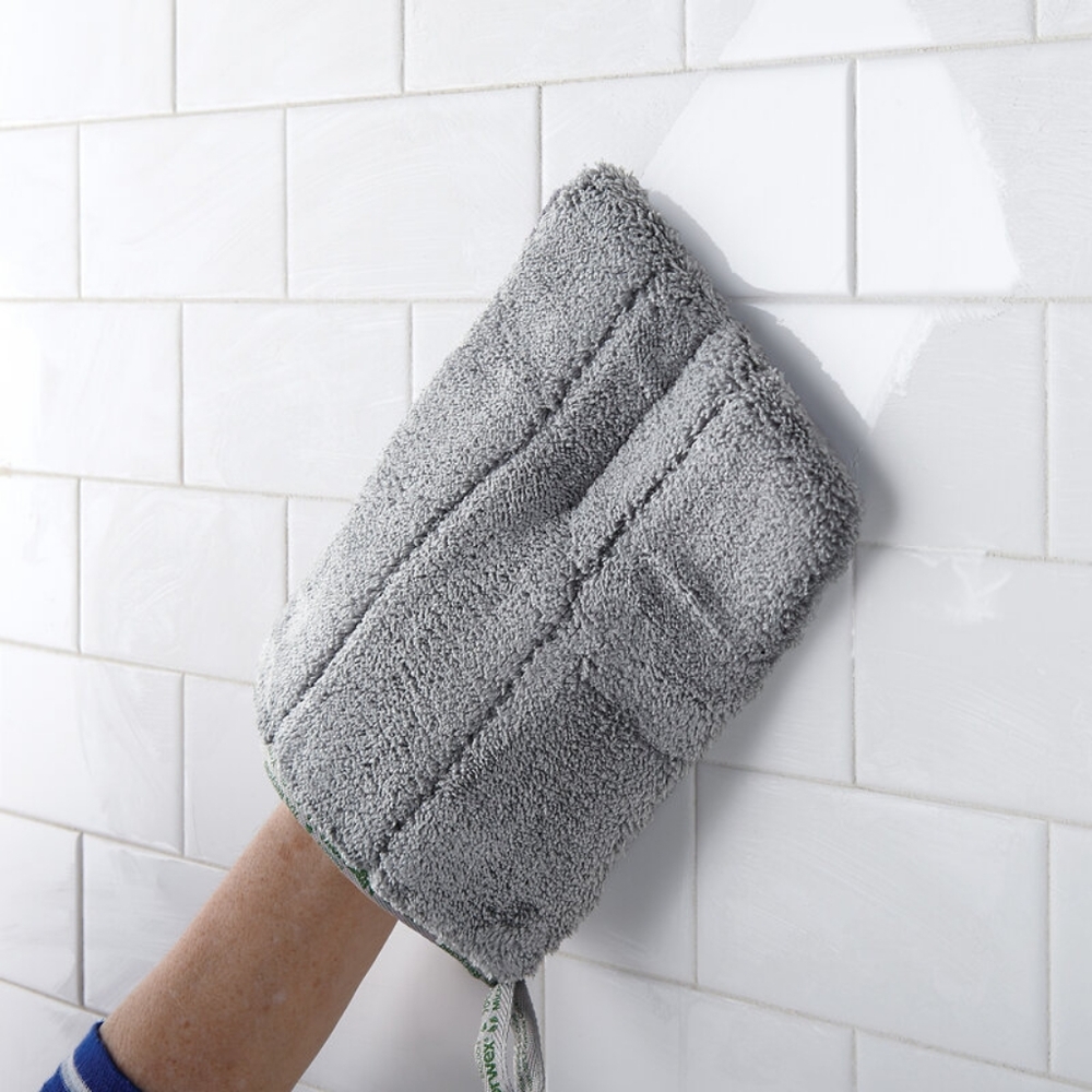 Norwex Bathroom Scrub Mitt - Graphite